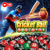 Cricket Ball Roulette live table card