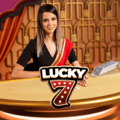 Lucky 7 live casino table card